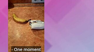 Girlfriend Fails at Food Blogging But Excels Bent Over Kitchen Desk Fuck