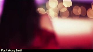 Zara and Amabella rip clothes for strapon fuck at club