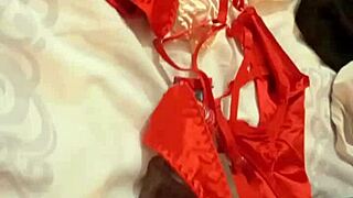 french babe in spandex lingerie boots rims cock deepthroats then takes pounding spanking 😈💦