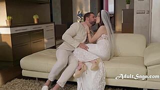 like wild bride alyssa bounty riding lorenzo viota outside?