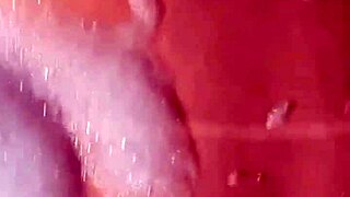Brunette Pussy Foam Bath Cumshot