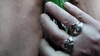 Granny Shoves Cucumber Deep Into Her Hairy German Beaver And Fucks Hard