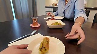 Fucking Curvy Stepmom Hard Alone at Home