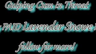 wednesday goth emo takes deep sloppy facefuck cumshots in heels