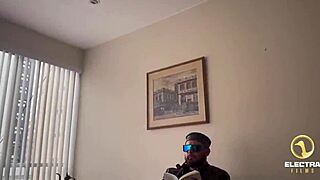 Wow! Busty blonde Venezuelan maid gets fucked by old man debuting his son!