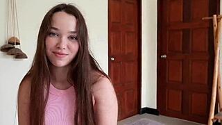 Stepsister Craves Raw Bareback Pounding!