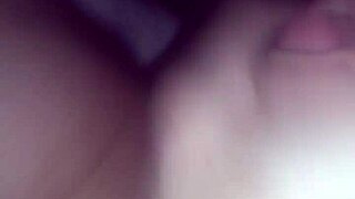 guy jerks huge cock fast in solo masturbation frenzy close up