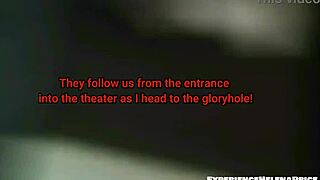 gloryhole date night cuckold milf helena price swallows bbc cum backstage