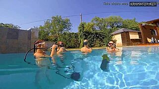 Hey couple catches Eva Sasalka Jason underwater fuck fest 😍💦