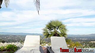 Big booty teens ride massive BBC in hardcore group interracial action