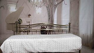 Rebecca Black teases in stockings solo with toys building to wild orgasm peaks