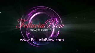 stunning erotic blowjob tempts with brunette redhead swallowing skills