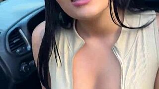 hey asiática hottie, stopped at checkpoint wanna fuck raw with this cop in the woods?