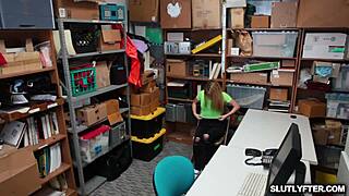 Blonde Babe Fucks Hard With Tits Bouncing