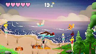 He fucks my pussy hard in public on paradise island part 3 bent over doggystyle outdoors