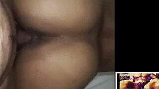 shy ebony teen addam22007 whispers dirty talk as i stretch her wet tight pussy homemade