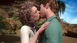 nerd uncovers outdoor fucking treasure in nadia's wild adventure