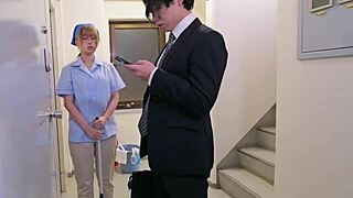 plain office wife begs for cock hard!