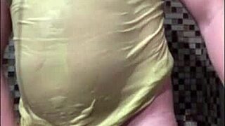 Daddy's huge cock fills wet pussy in raw hardcore pounding action