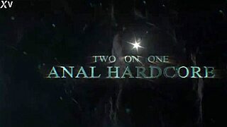 pretty celeste ghill takes two bbc monsters in intense interracial double team.