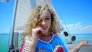 amirah adara and angel emily stuff dildos deep in hairy buttholes outdoors 😜