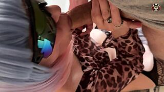 Teasing Closeup Oral Leads to Pussy Creampie Finish