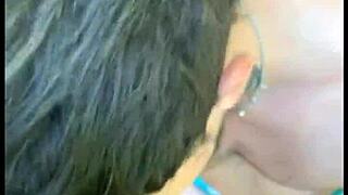 fucked trail stranger jerking his cock wildly