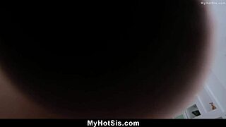 Stepbrother Fucks Stepsister Cowgirl POV to Cheer Her with Cumshot Roleplay