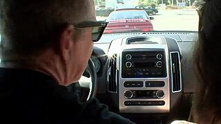 tristan berrimore schoolgirl slut bends for old man's cock in tits bouncing anal doggystyle