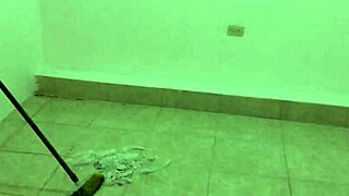 Lazy Latina Milf Rides Boss Stepson's Huge Cock at Work