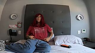 Condom slipped out but keep going just don't cum inside me