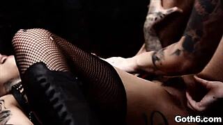 picture this diabolical goth punk orgy where big cock teens deepthroat and bang in hellish bisexual frenzy