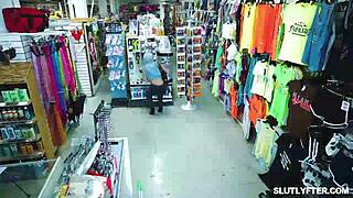 Blonde Babe Fucks Hard With Tits Bouncing