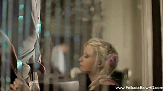 she gives the best blowjob ever then swallows every drop