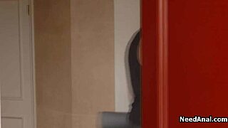 redhead teen pawg gives deep blowjob during hardcore yoga session