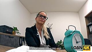 loan4k bookworm librarian turns slut under desk with stockings toys