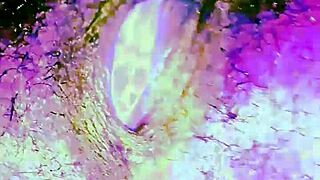 Out-of-this-world ebony pussy explosion cums hard!