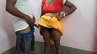 cute indian stepsis sneaks off cheating with boyfriend for secret creampie fun