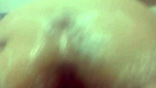 thick wife ass bounces wildly in jacuzzi bath during intense hardcore assfucking session