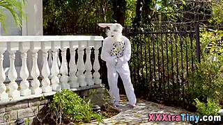 Cosplaying Petite Teen 18+ Swallows Massive Facial Cumshot