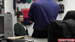 Insane Black Friday Blowout: Petite Indica Flower Gags on Monster Cock Doggystyle!