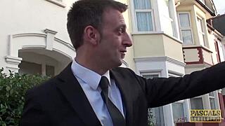 Victoria summers bound submissive gets facefucked rough and fed jizz at pascalssubsluts