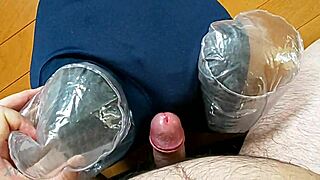 she slips vibrator under bloomers grinding to explosive solo climax