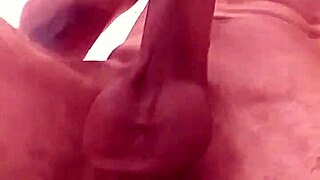 Huge Monster Cock Bursts Thick Cum Streams in Explosive Solo Masturbation