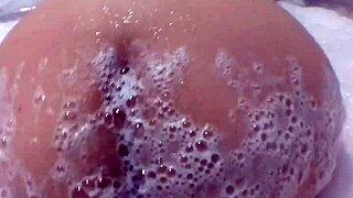 thick wife ass bounces wildly in jacuzzi bath during intense hardcore assfucking session