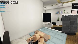 damn this couple fucking hard right on roblox game screen