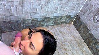 Honeymoon wife milks fetish suck in shower bed pound