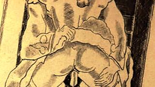 check out this steamy vintage erotic hairy art scene... 🔥