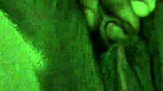 sparksxxx spreads wide for close-up ebony pussy toy play on cam