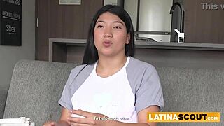 Ever seen massive tits latina throat fucked sloppy in casting?